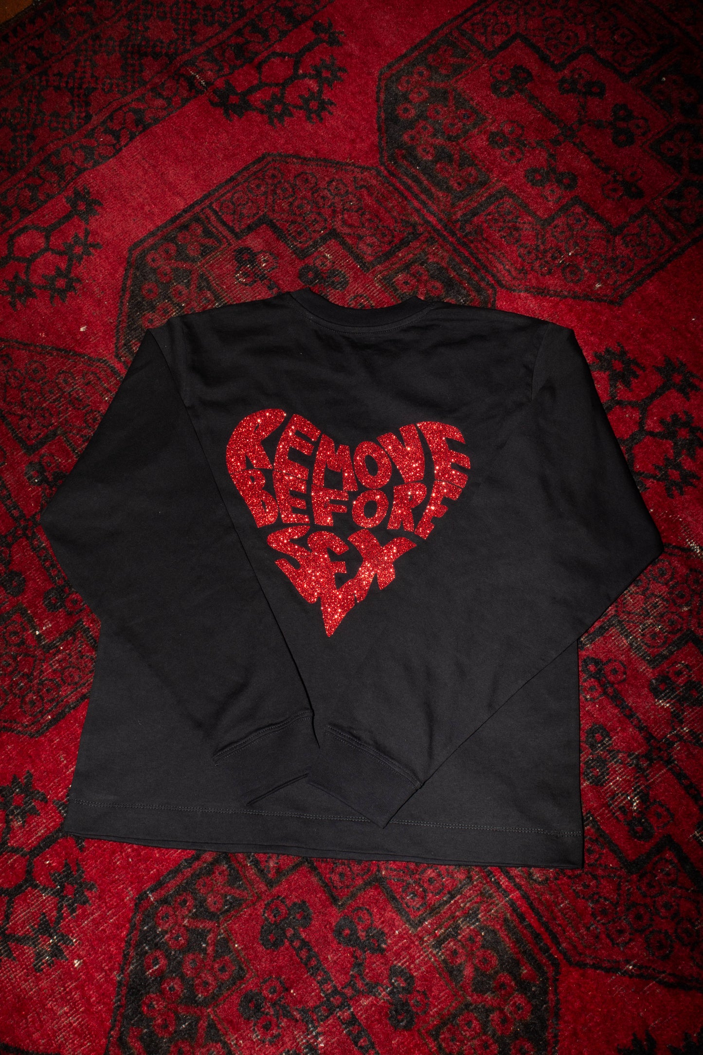 LONG SLEEVE REMOVE BEFORE SEX