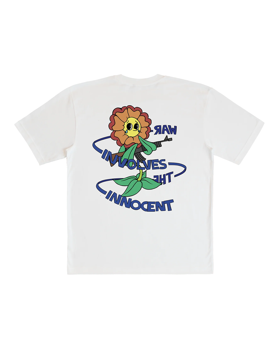 T-SHIRT WAR INVOLVES THE INNOCENT